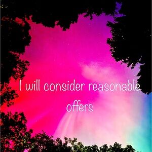 I am willing to consider reasonable offers.